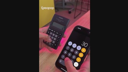 Una calculadora clásica y la del móvil dan diferentes resultados y esta tiktoker desmonta el enigma matemático