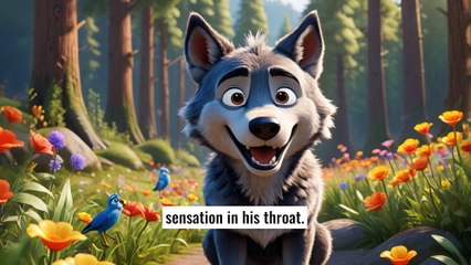 The Wolf and the Crane's Lesson || The Wolf and the Crane's Lesson