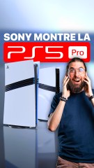 PS5 PRO MONTRÉE PAR SONY 