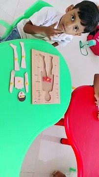 Body Parts Puzzle for Kids | Fun & Learning at Balvatika Parasvilla, Gujarat