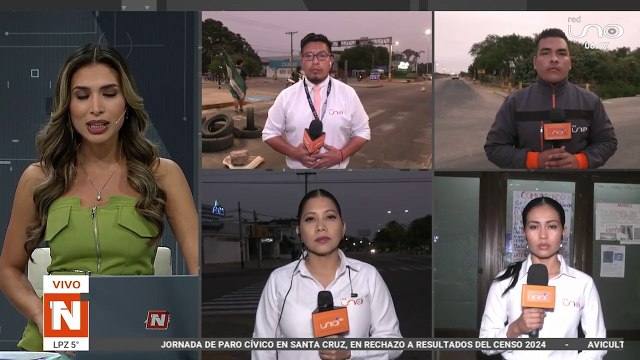 SCZ-UM CIUDADANOS INSTALAN PUNTOS DE BLOQUEOS EN DIFERENTES PUNTOS