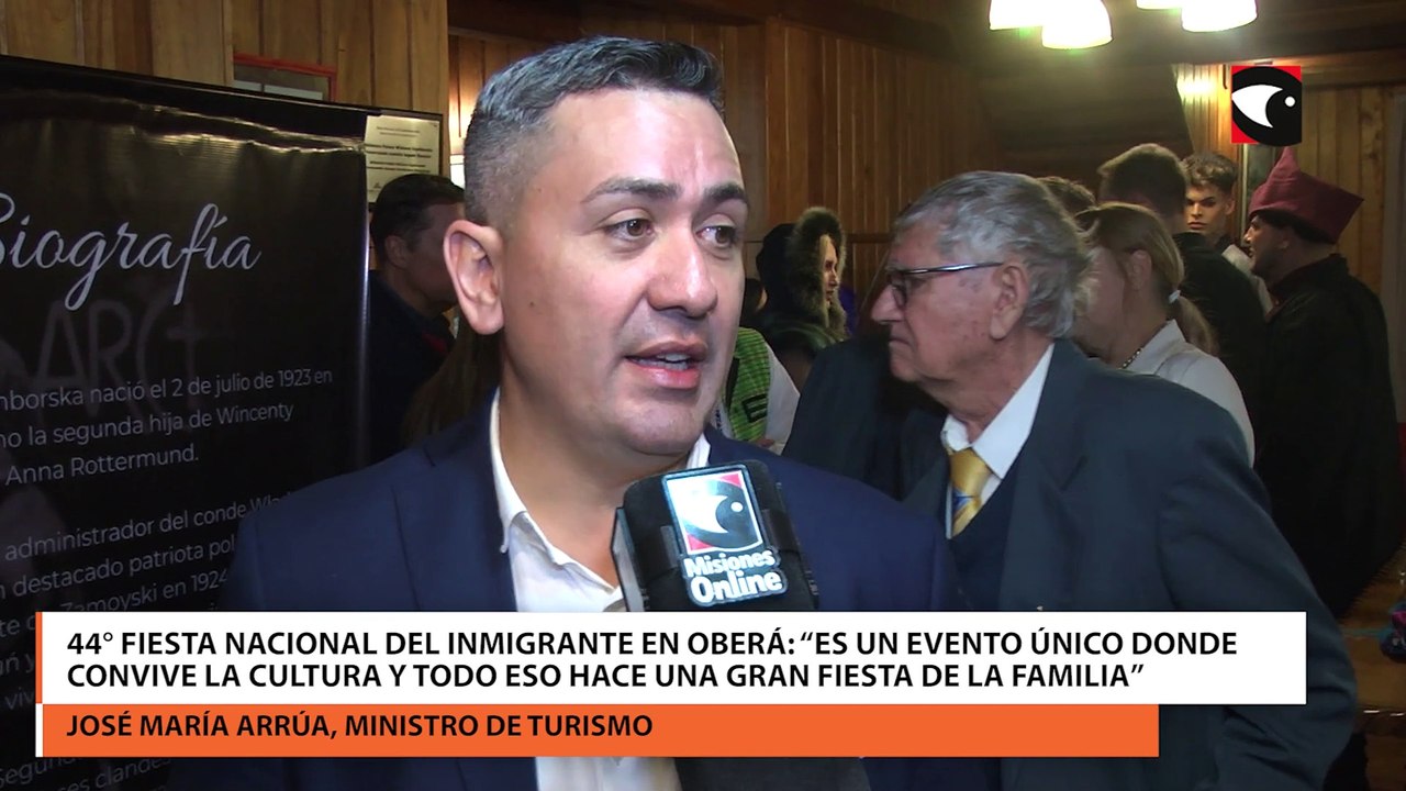 44° FIESTA NACIONAL DEL INMIGRANTE EN OBERÁ ES UN EVENTO ÚNICO DONDE CONVIVE LA CULTURA Y TODO ESO HACE UNA GRAN FIESTA DE LA FAMILIA
