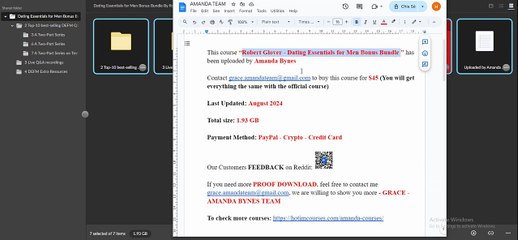 Robert Glover - Dating Essentials for Men Bonus Bundle