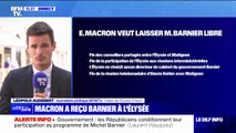 Comment Emmanuel Macron veut laisser Michel Barnier autonome