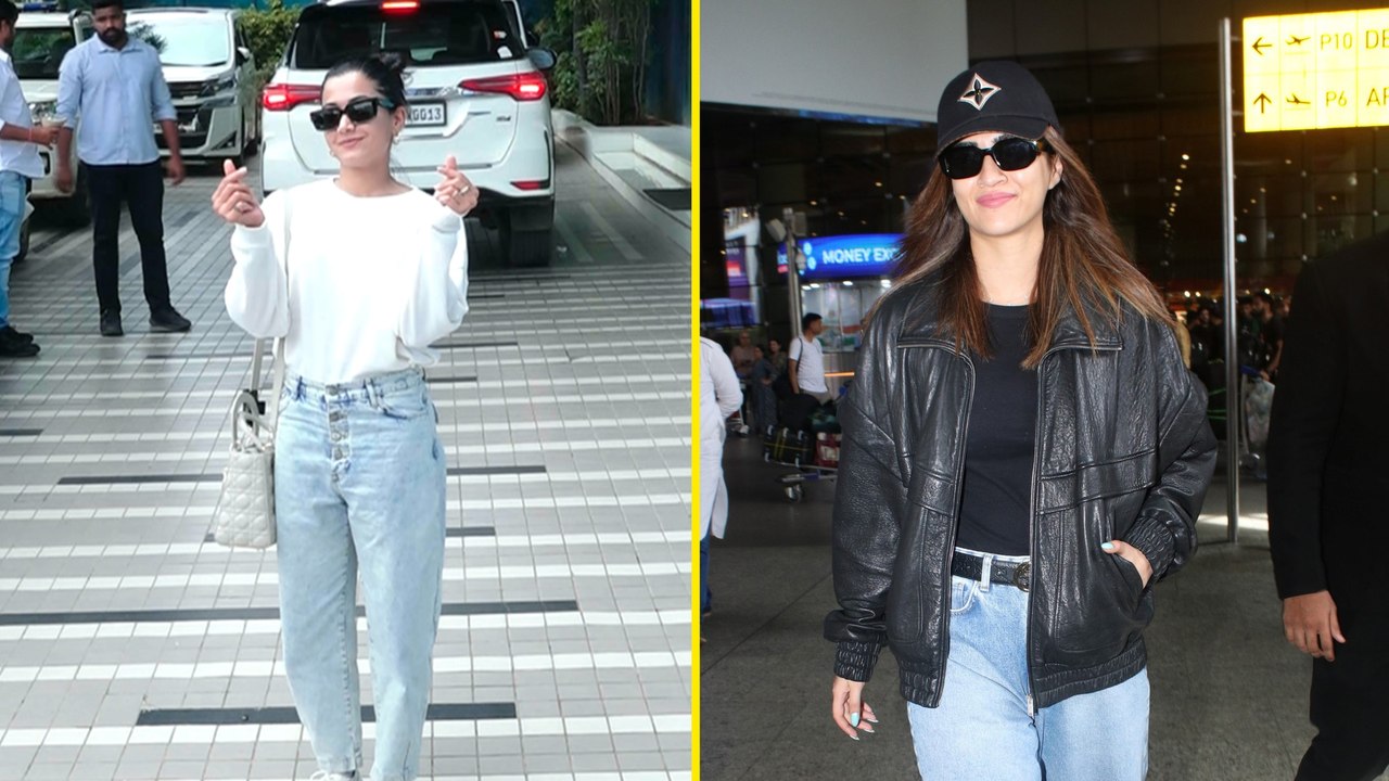 B-Town Beauties In Black & White: Rashmika Mandanna & Kriti Sanon Are An Overload Of Cuteness!