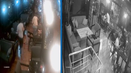 Küçükçekmece'de kafeye gelip husumetlilerini herkesin önünde kurşunladılar