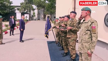Bakan Fidan, NATO Kosova Barış Gücü karargahını ziyaret etti