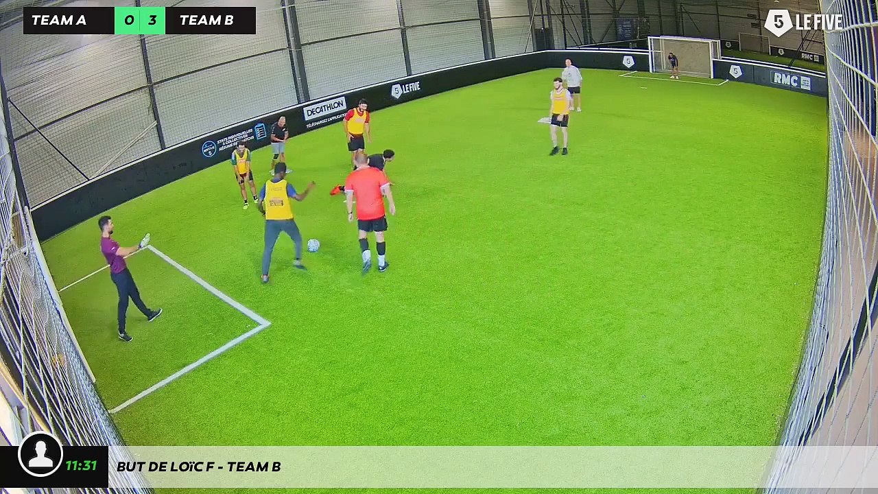 But de Loïc F - Team B
