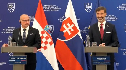 Oficiálna návšteva ministra ZV Chorvátska G. G. Radmana