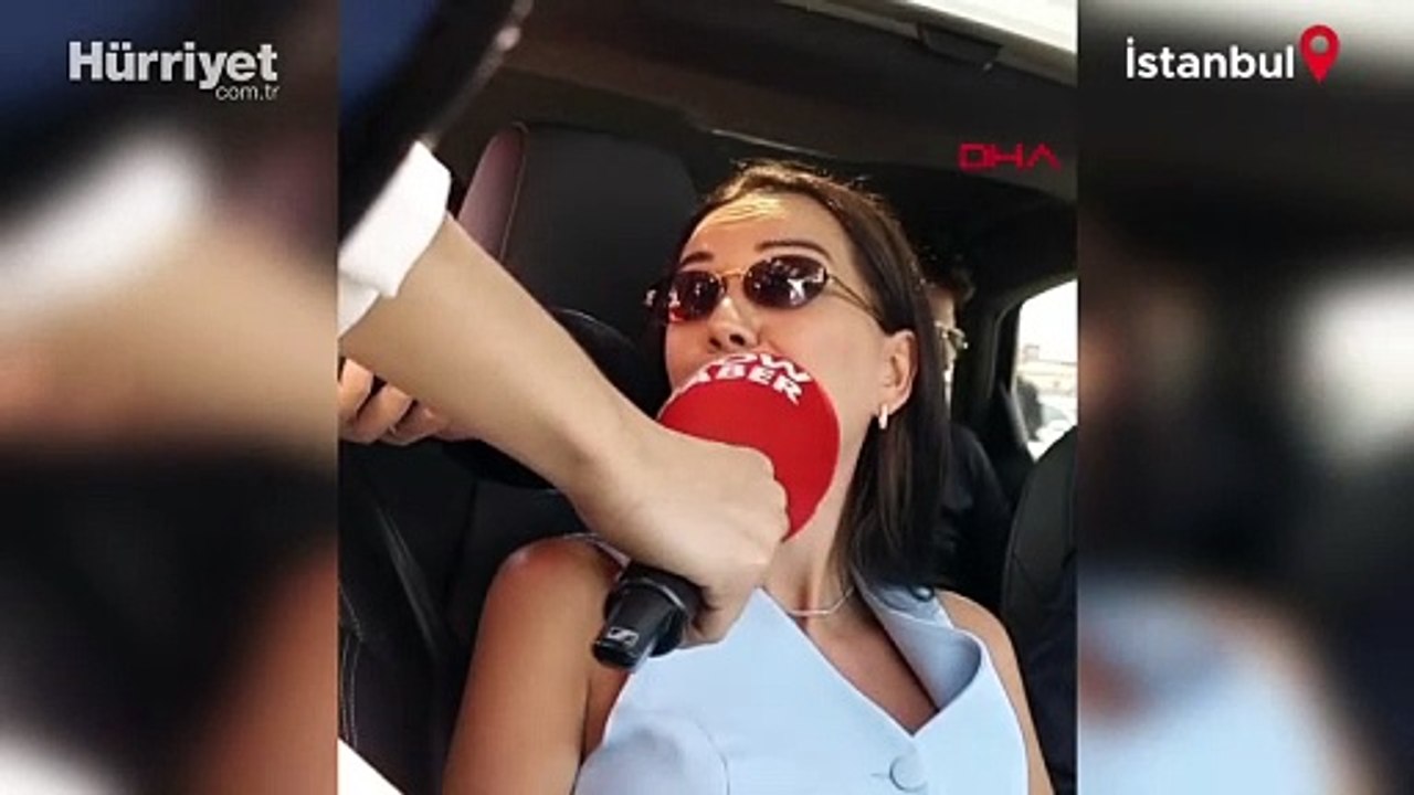 Dilan Polat, Engin Polat'ın tahliyesi için cezaevine geldi