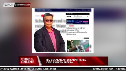 JUMAAT 6 SEPTEMBER 2024 - BERITA PEN.UMNO 5@5