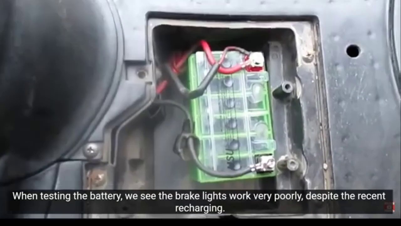 The scooter does not start from the starter, the solution can be very simple