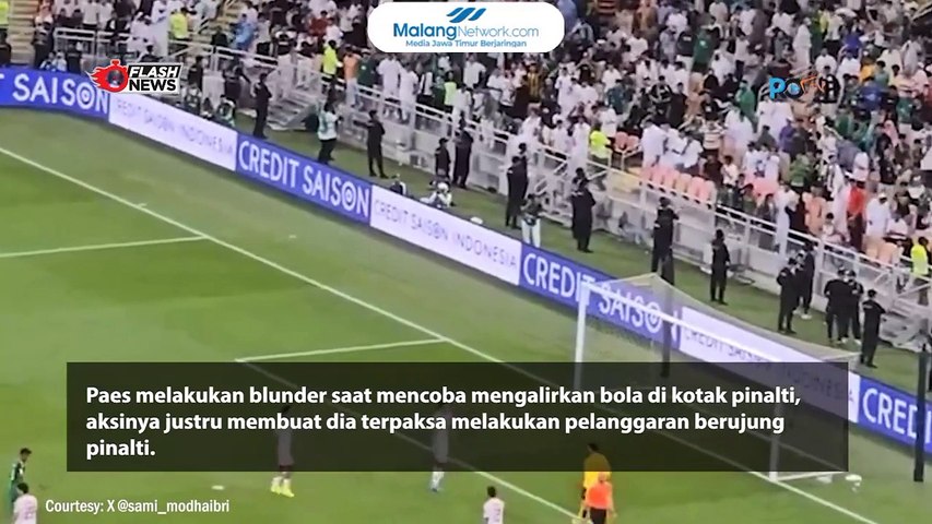 Hampir Jadi Biang Kerok, 3 Save Ini Bikin Maartin Paes Jadi Pahlawan Indonesia Lawan Arab Saudi