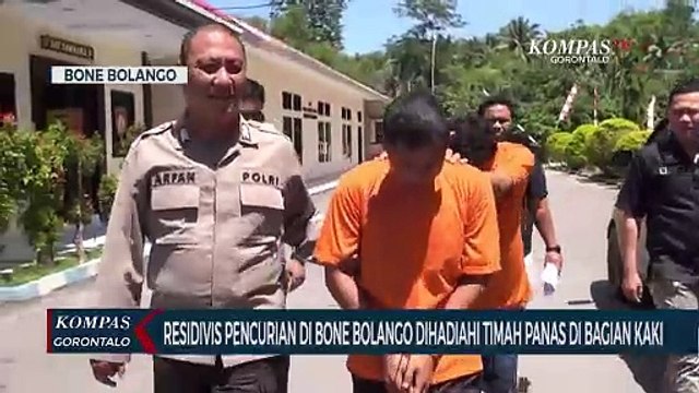 Sempat Melawan, Residivis Pencurian di Bone Bolango Dihadiahi Timah Panas di Bagian Kaki