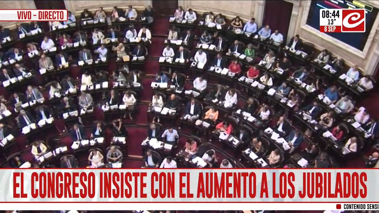 Atención jubilados: el Congreso insistirá con la reforma que permite el aumento en los haberes