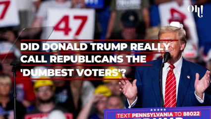 Donald Trump accused of calling Republicans the 'dumbest voters', here's what happened
