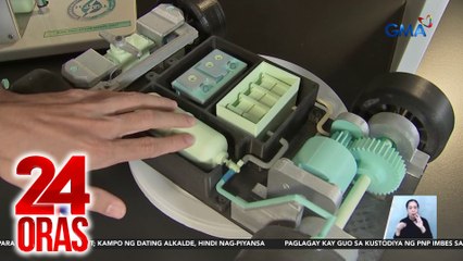 "Fuel cell" dine-develop ng DOST-ITDI para magamit ang hydrogen sa tubig bilang power source | 24 Oras
