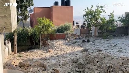 Cisgiordania, macerie e funerali dopo i nuovi raid israeliani su Jenin