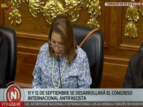 Caracas | Más de 300 delegados internacionales participarán en el Congreso Antifascista