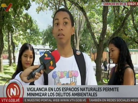 Caraqueños apoyan la vigilancia de los espacios naturales para evitar delitos ambientales