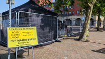 Why is Wolverhampton's Market Square fenced off? We have the answer