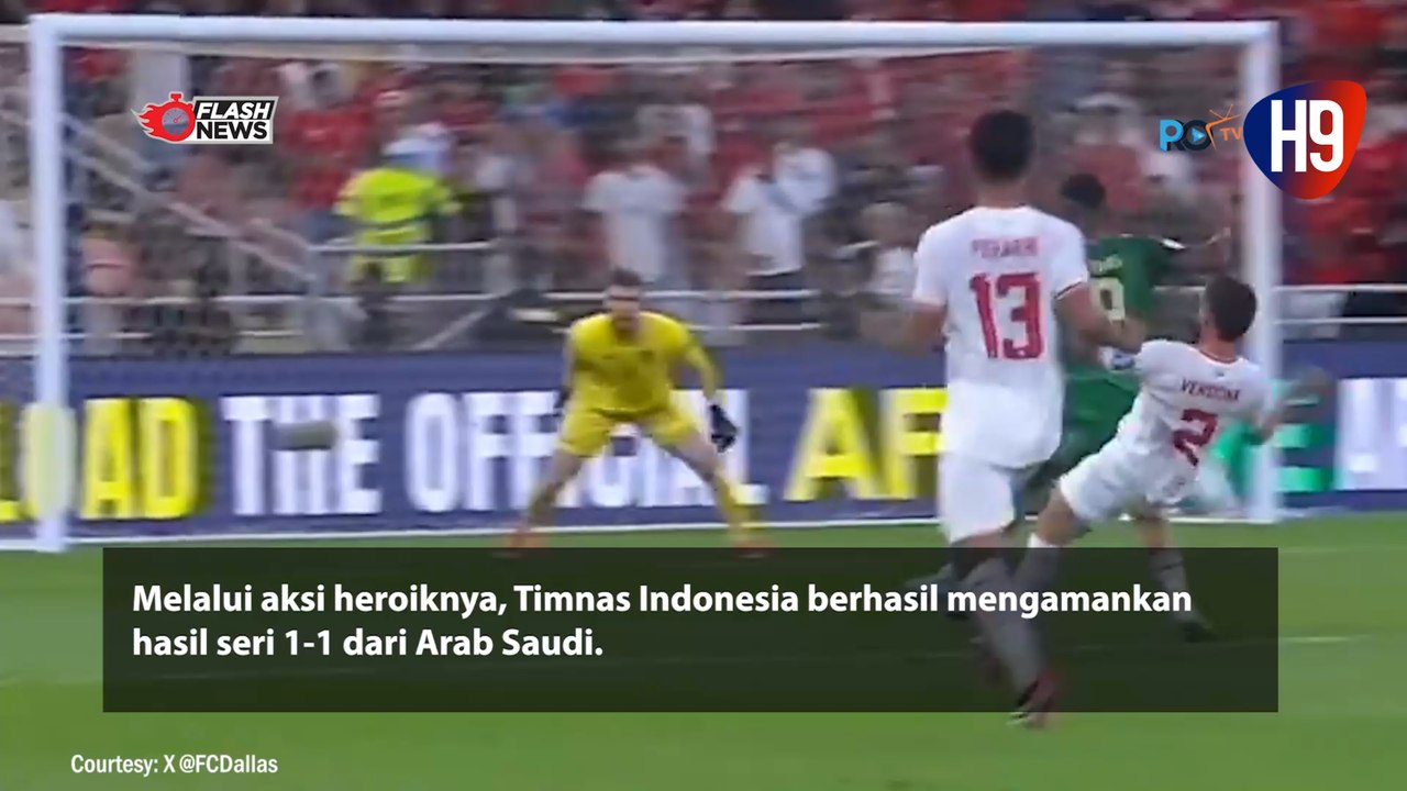 Aksi Heroik Maarten Paes Usai Sempat Lakukan Blunder Lawan Arab Saudi