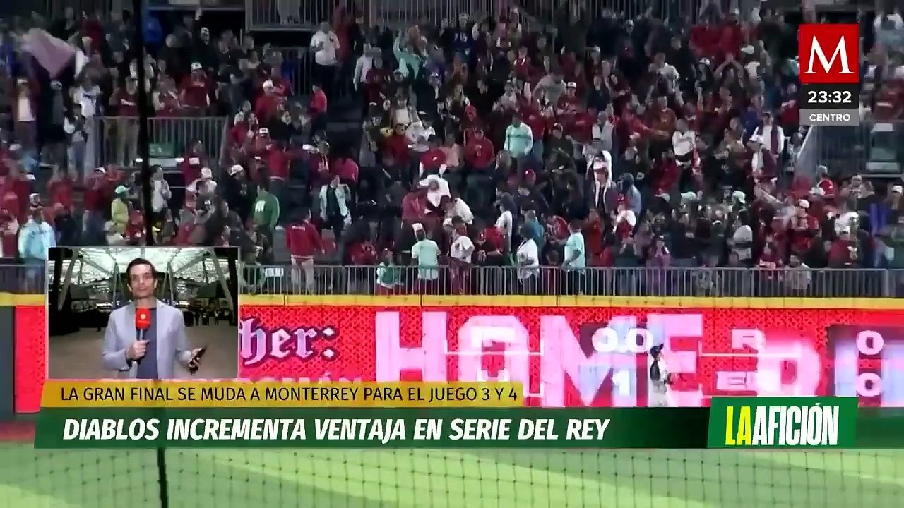 Diablos Rojos vence a Sultanes en Serie del Rey; Roberto Kelly se disculpa