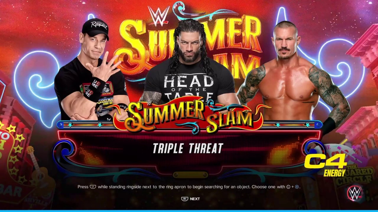 WWE 2K23 - Roman Reigns vs. John Cena vs. Randy Orton