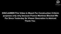 Franco Martinez Has Gone To Far