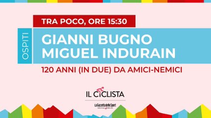 Maratona delle Dolomiti, 120 anni (in due) da amici-nemici: rivivi il talk con Bugno e Indurain