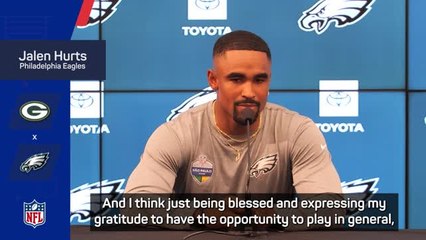 Hurts 'excited and blessed' to contest first South American NFL game