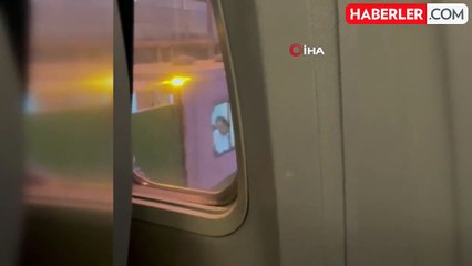 Elazığ'da Ajet uçağı yolcunun inmek istemesi üzerine geri döndü