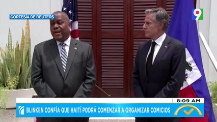 Blinken confía que Haití podrá comenzar a organizar comicios| El Despertador