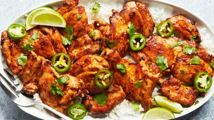 Tequila-Lime Chicken Thighs Were Made For Margarita Lovers