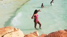 Hot girls at beach