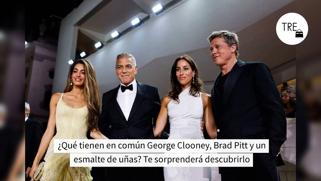 Este color de uñas es tendencia para el otoño. Ines de Ramon y Amal Clooney no dejan de usarlo en la alfombra roja del Festival de Venecia