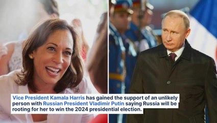 Putin Says Russia Backs Harris And Her 'Infectious Laugh' For 2024 Election: 'We Will Root For Her'