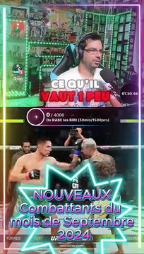 NOUVEAUX Combattants Septembre 2024 !!! #ufc5 #nouveaux #combattants #gaming #bibbilandshow