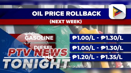 Rollback in oil prices expected next week