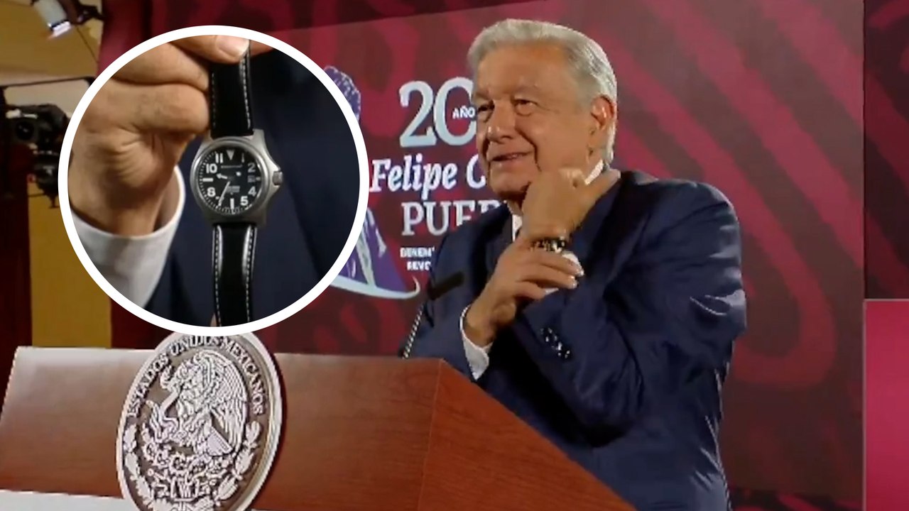 AMLO anuncia rifa de reloj entre los periodistas que lo han acompañado en su 'Mañanera'