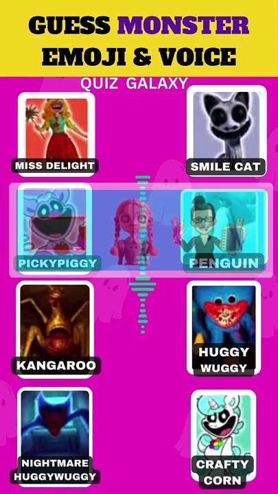 Guess The MONSTER By EMOJI & VOICE | Poppy Playtime Chapter 3 | Poppy Playtime  #short #shortsfeed