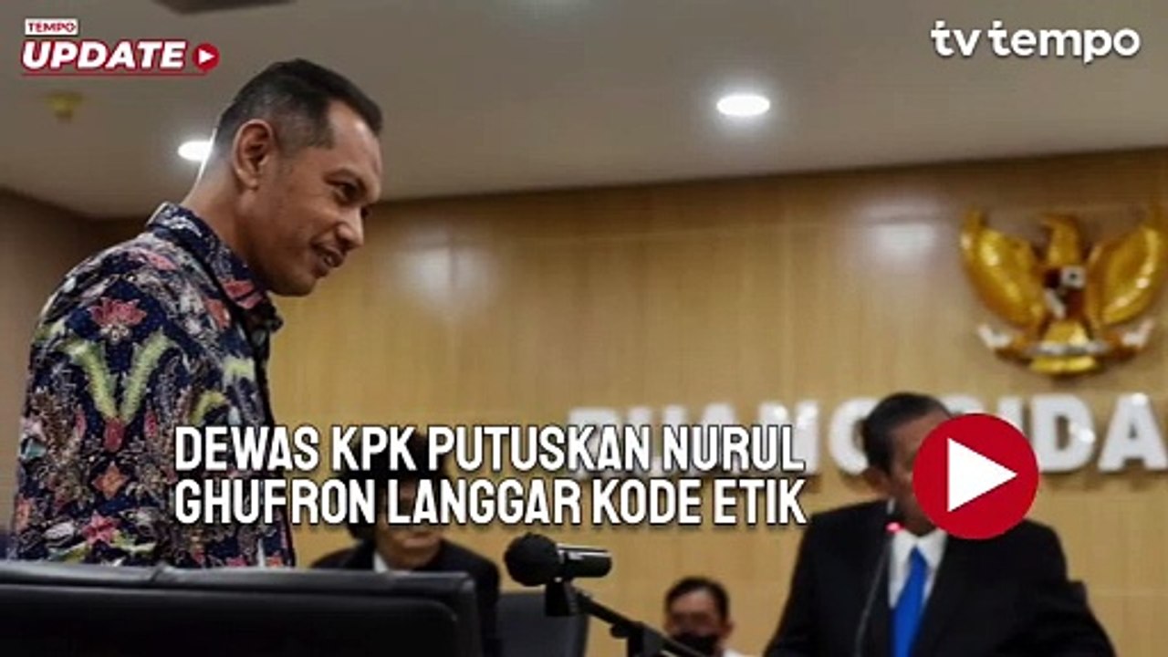 Divonis Langgar Etik, Nurul Ghufron Tetap Percaya Diri Ikuti Seleksi Capim KPK