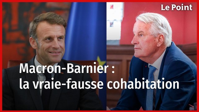 Michel Barnier et Emmanuel Macron : la vraie-fausse cohabitation