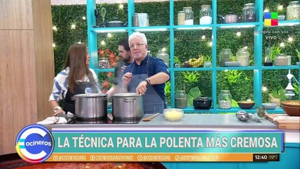 Los secretos del Tano para lograr la POLENTA MÁS CREMOSA 