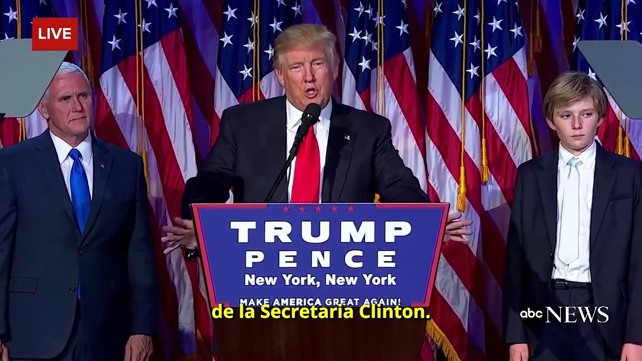 Donald Trump gana las elecciones presidenciales de EEUU
