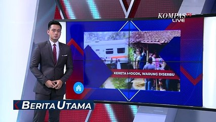 Kereta Mogok di Tengah Perjalanan, Penumpang Lariskan Dagangan Warung Milik Warga