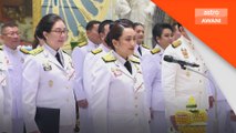 Paetongtarn dan jemaah menteri angkat sumpah