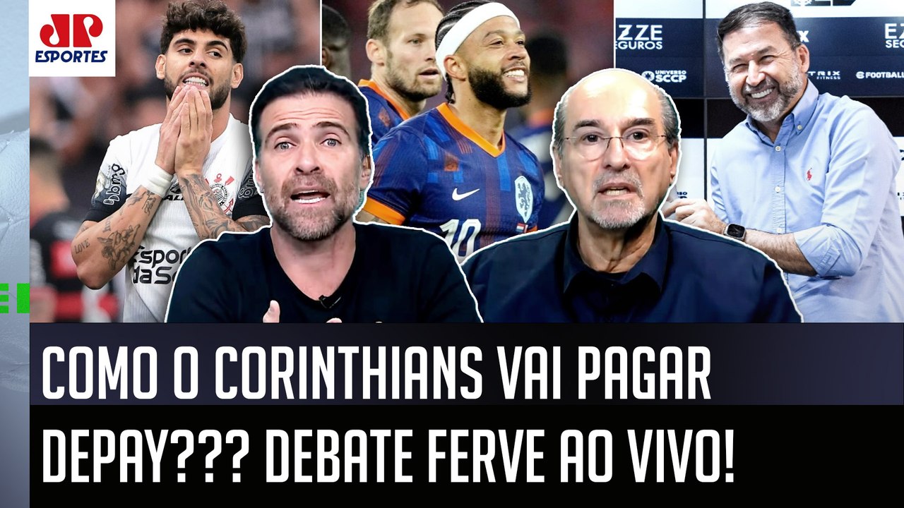 "É UMA LOUCURA NÃO QUESTIONAR! O Depay VAI GANHAR R$ 70 MILHÕES no Corinthians, mas..."