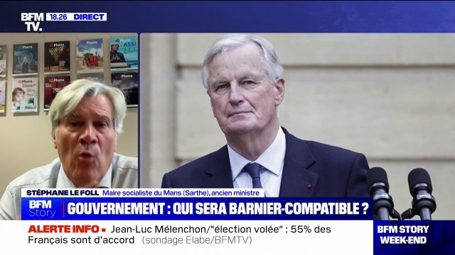 Stéphane Le Foll (maire socialiste du Mans): La direction du Parti socialiste est à la remorque de ce que décide la France insoumise