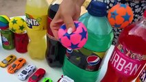 Dump Truck Marble Run Race ASMR with Bouncy Balls, Racing Cars in Water Slide l Satisfying Video